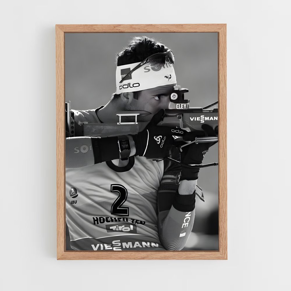 Poster Tir d'Elite – affiche Biathlon (vue 4)
